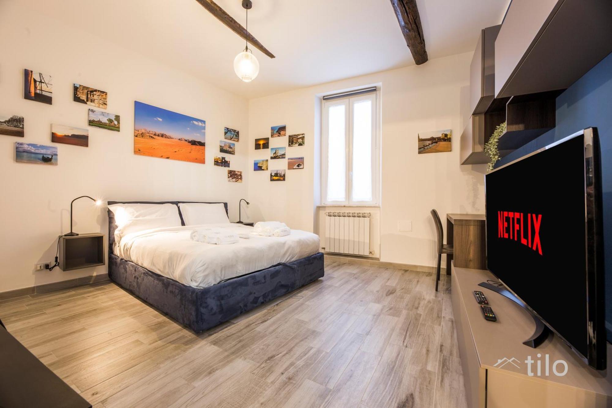 Apartment Acquario 3', 2br, Ac, Wifi & Netflix By Tilo Genua